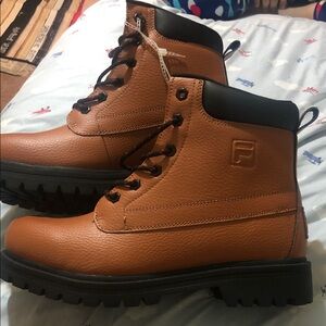 Not Rated Men's Brown and Black Boots